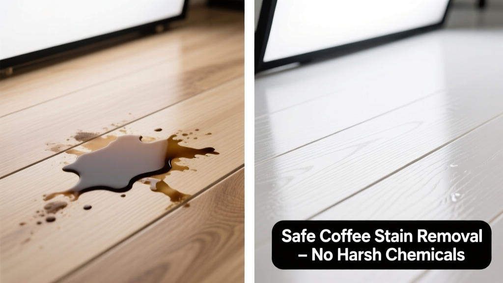 How to Remove Coffee from Laminate Flooring Safely