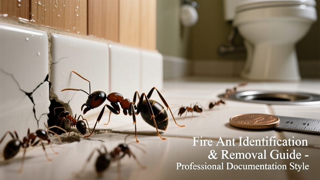 Fire Ants in Bathroom: Identification and Removal Guide