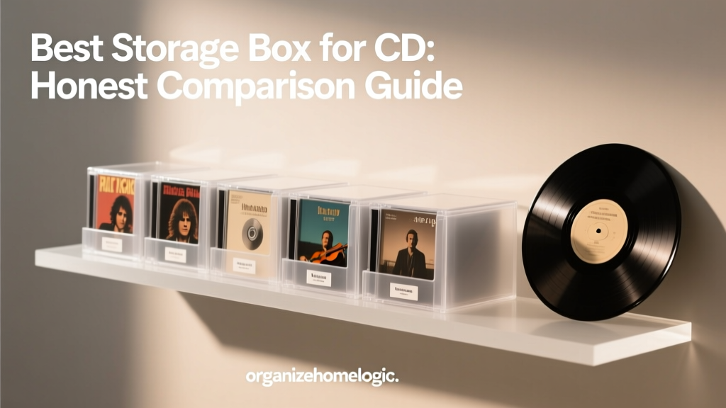 Best Storage Box for CDs: Honest Comparison Guide