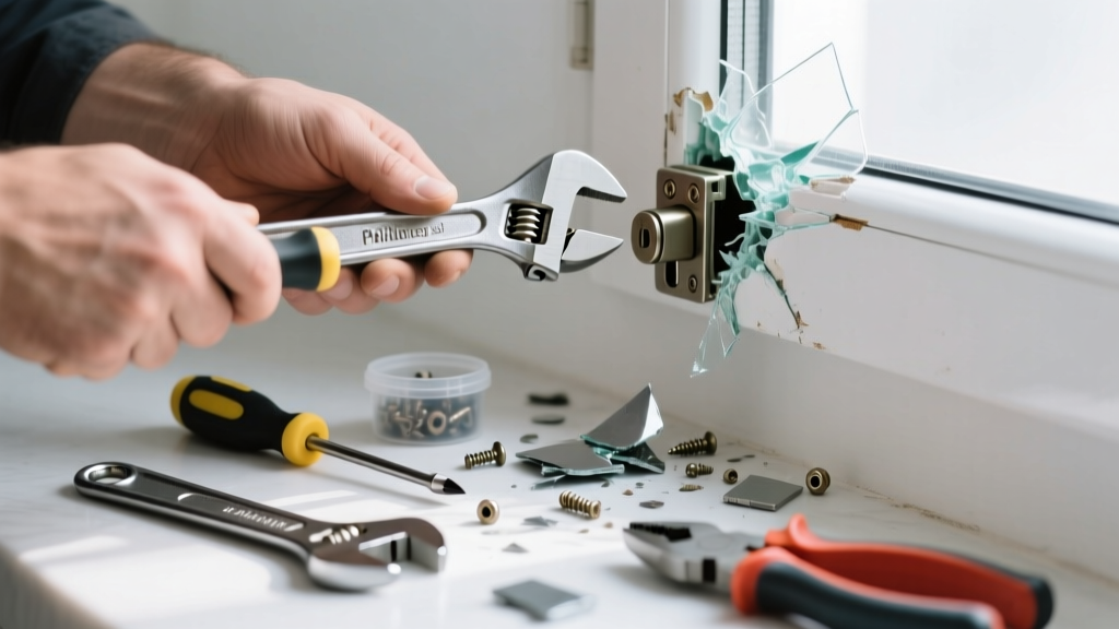 Fix a Broken Window Lock in the Kitchen