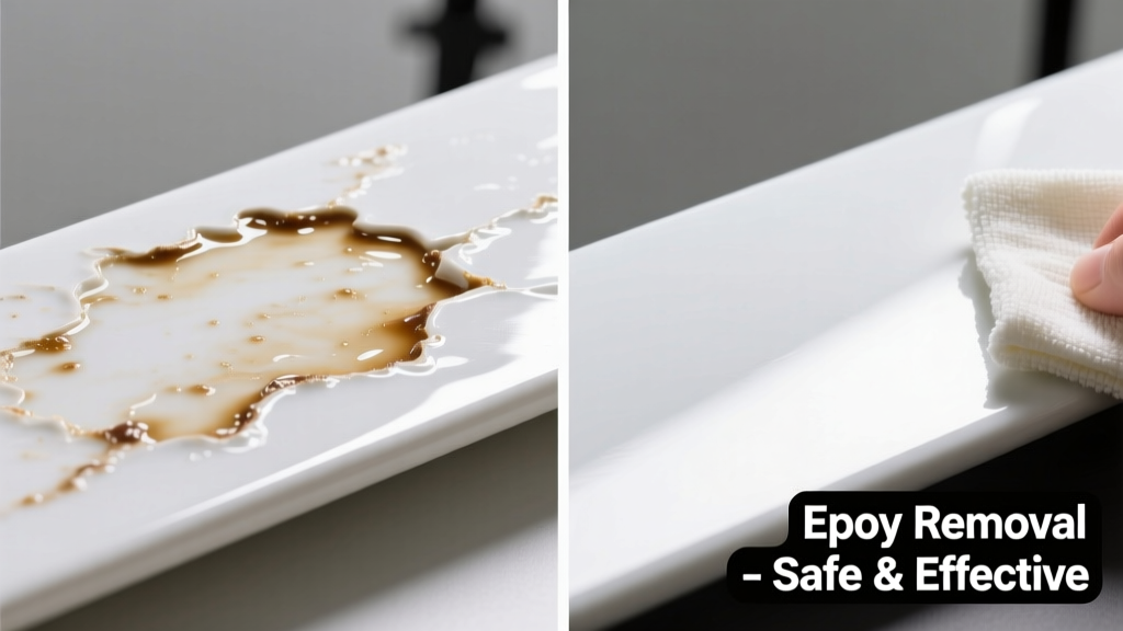 How to Remove Epoxy from Porcelain Safely and Effectively