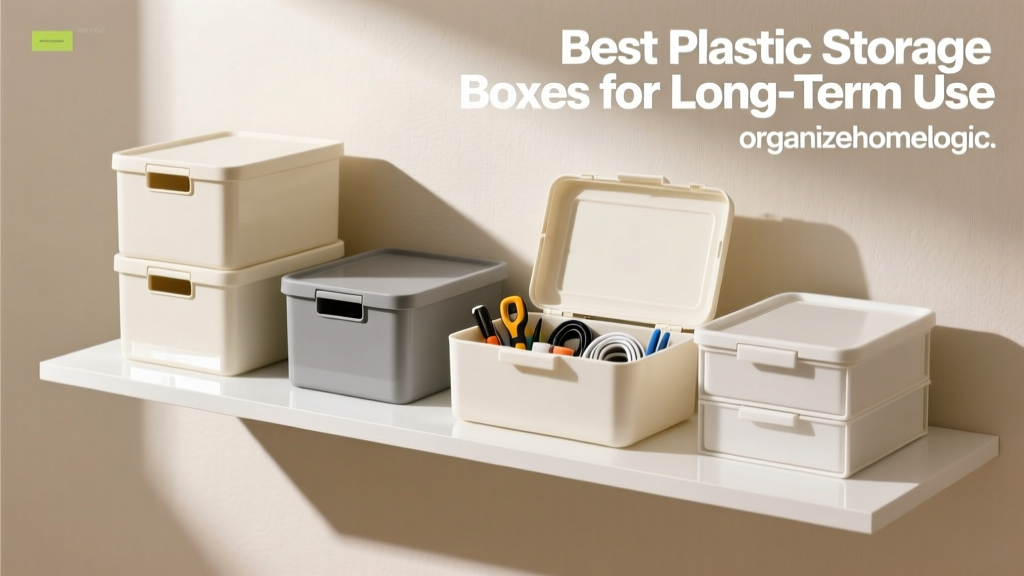 Best Plastic Storage Boxes for Long-Term Use