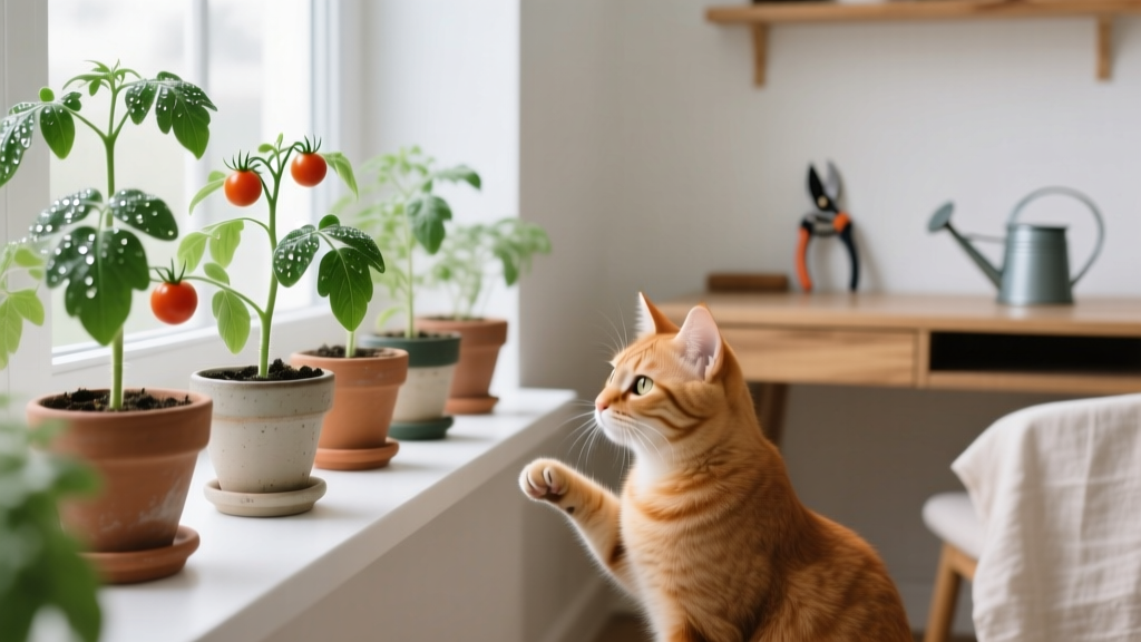 Tomato Toxicity for Cats: Safe Indoor Seed Starting