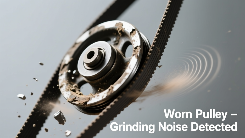 Worn Pulley Making Grinding Noise: Quick Diagnosis