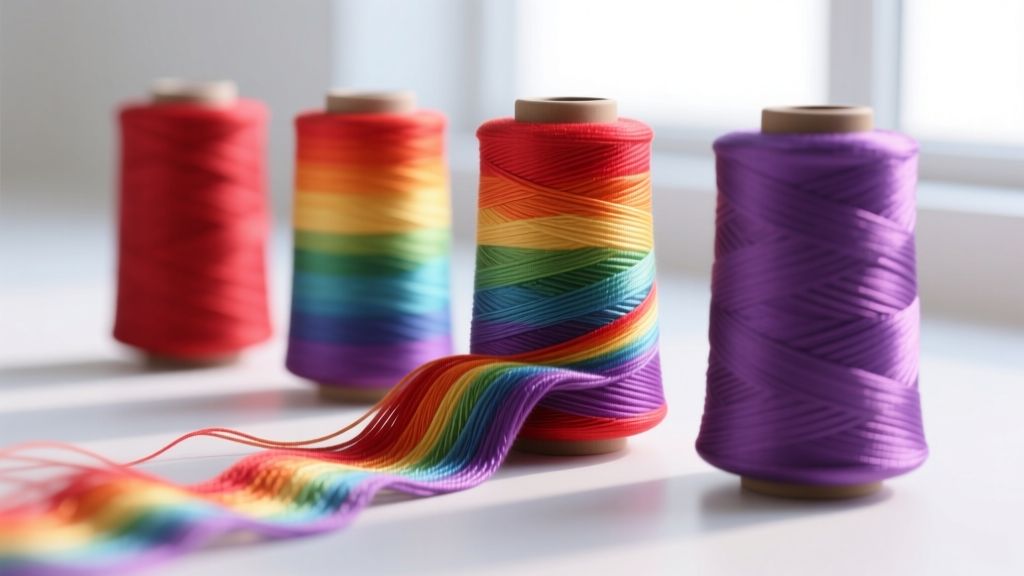 Rainbow Embroidery Thread: A Designer’s Guide