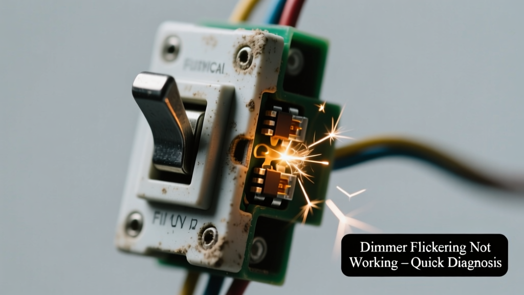 Dimmer Flickering Not Working at All: Quick Diagnosis