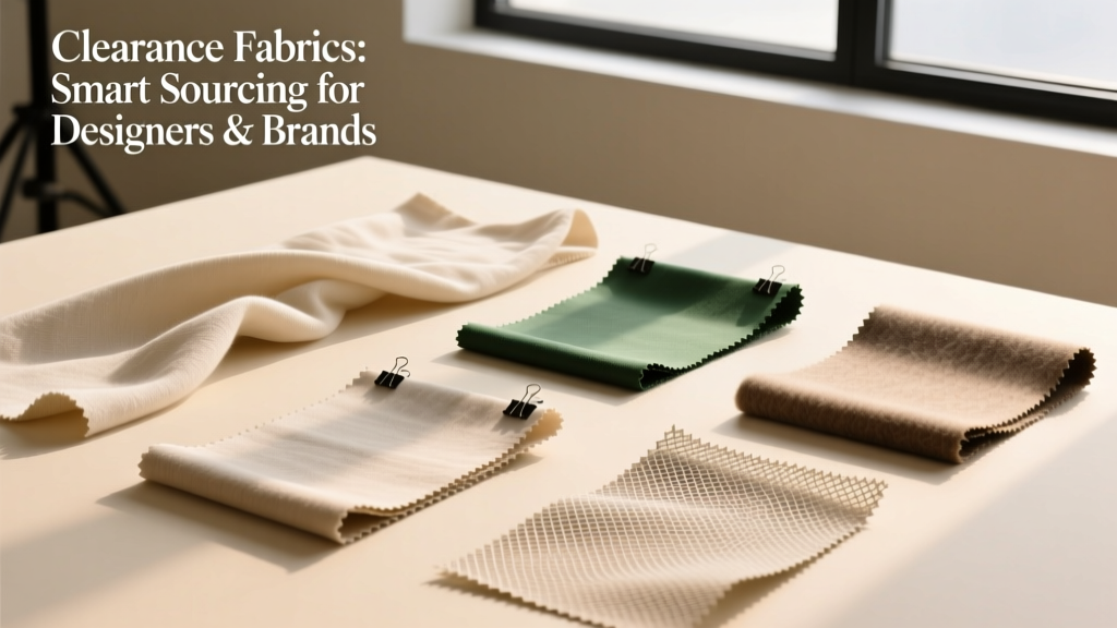 Clearance Fabrics: Smart Sourcing for Designers & Brands