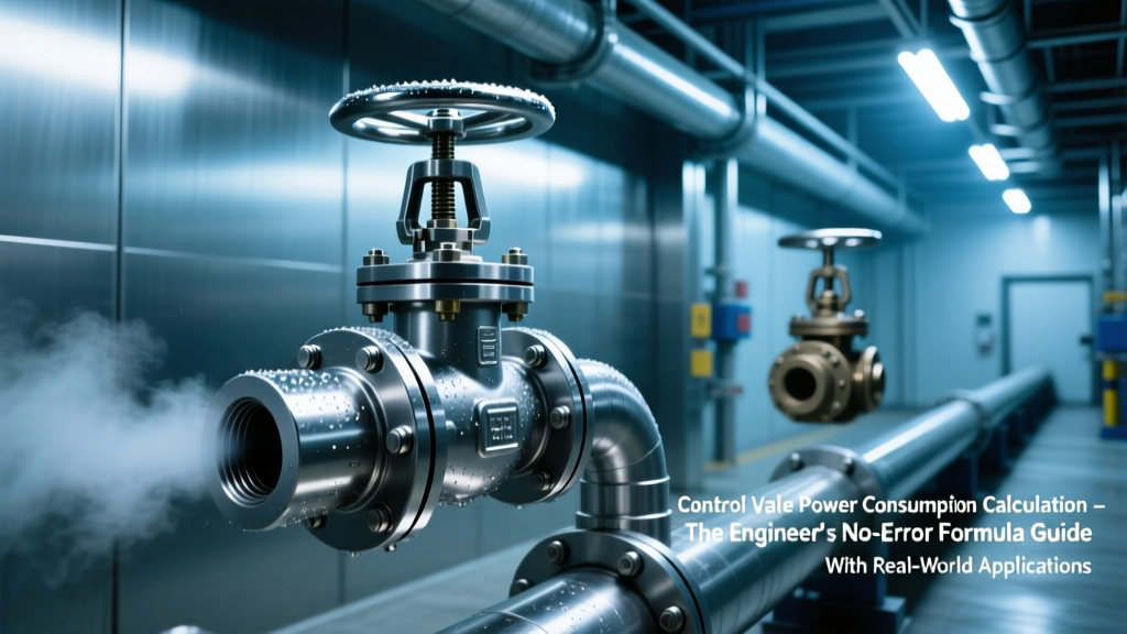 Control Valve Power Consumption Calculator