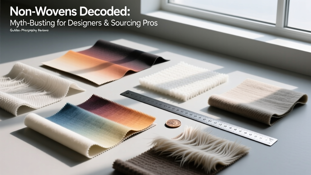 Non Wovens Decoded: Myth-Busting for Designers & Sourcing Pros