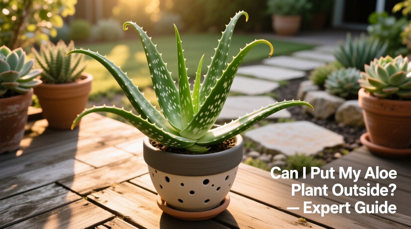 5 Tips: Outdoor Aloe Care Guide | TheHomeSprouts