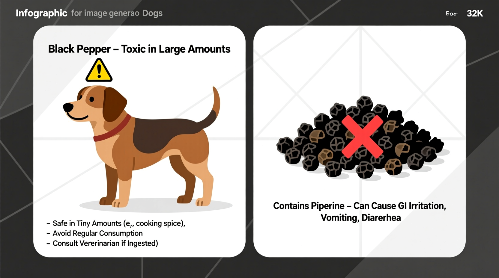 Pfeffer und Hunde: Sicherheitscheck für alle Pfeffersorten