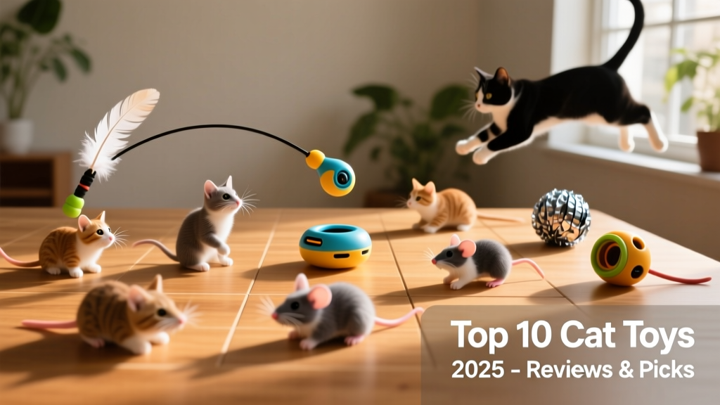 10 Best Cat Toys for Exercising Your Cat in 2025 – Reviews & Top Picks