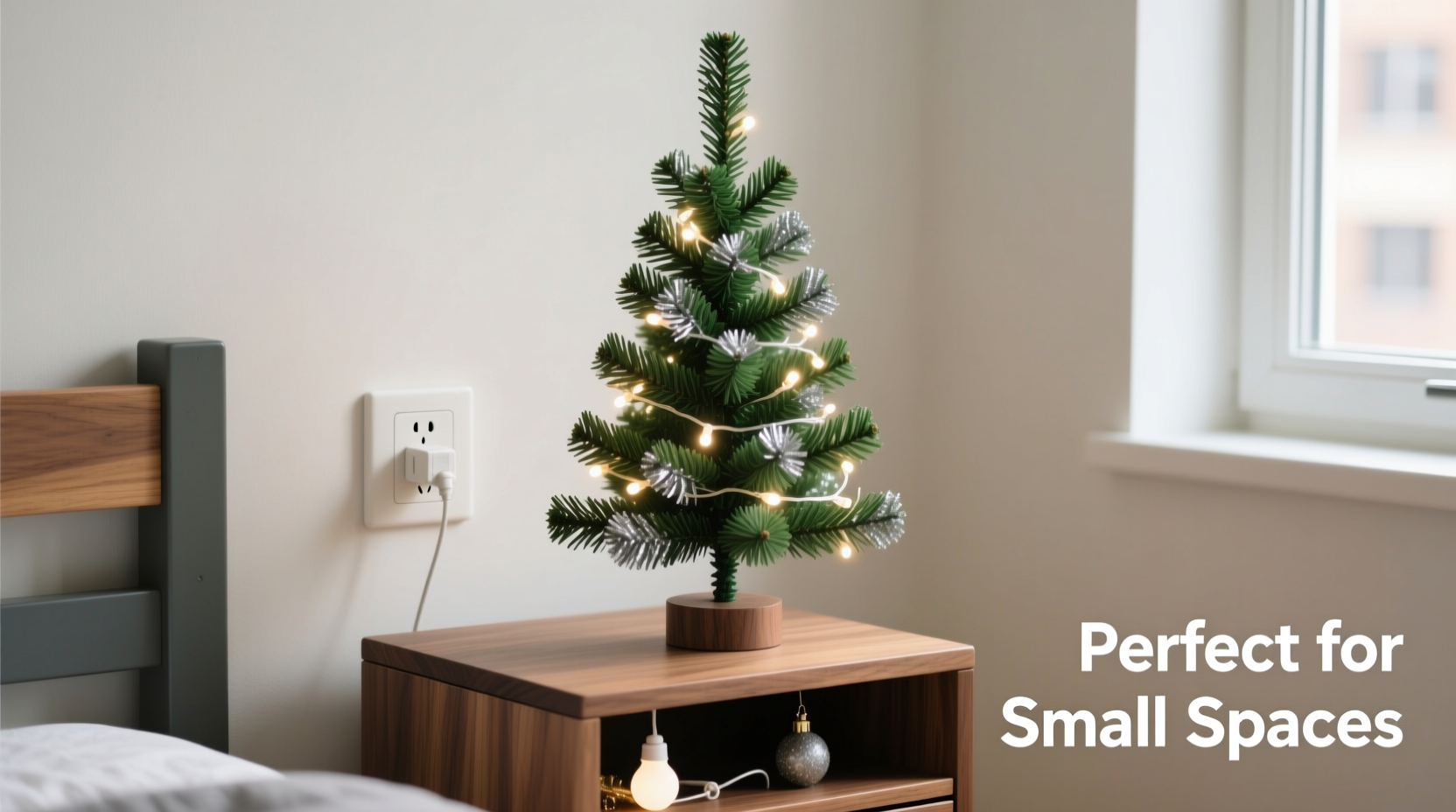 is a tabletop christmas tree practical for small apartments or dorm rooms