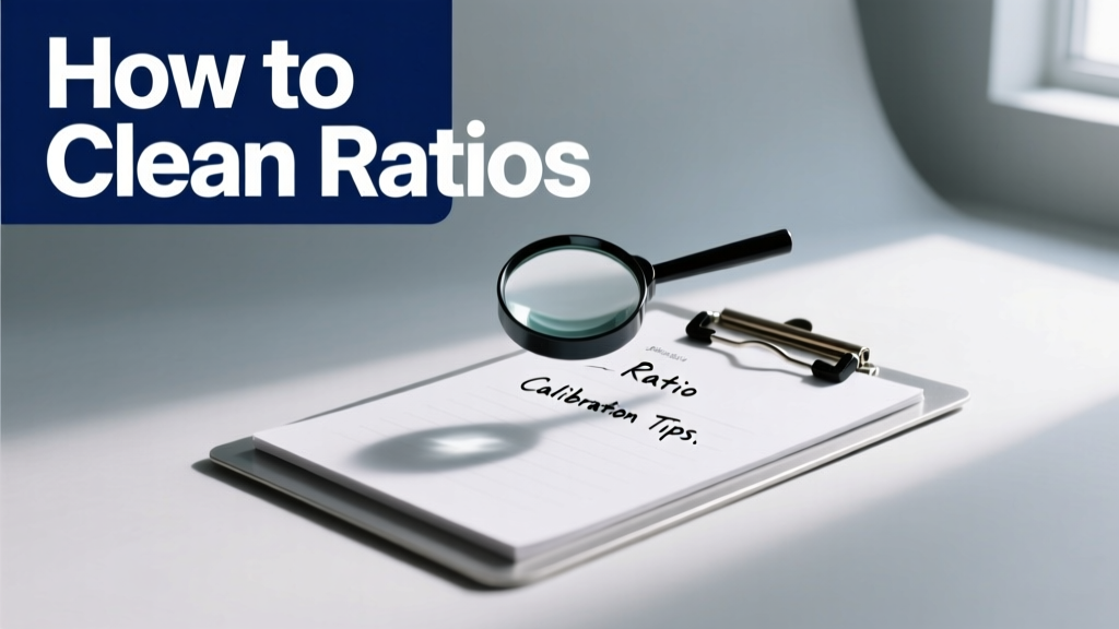 How To Clean Ratios: A Precision Field Guide for Manufacturing, Pharma, and Food Processing