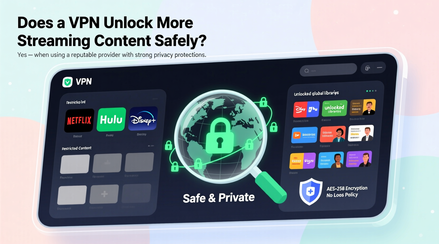 vpn for streaming does it actually unlock more content safely