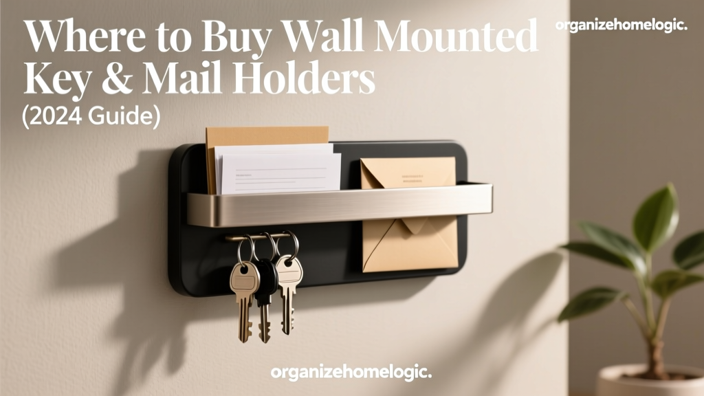 Where to Buy Wall Mounted Key & Mail Holders (2024 Guide)