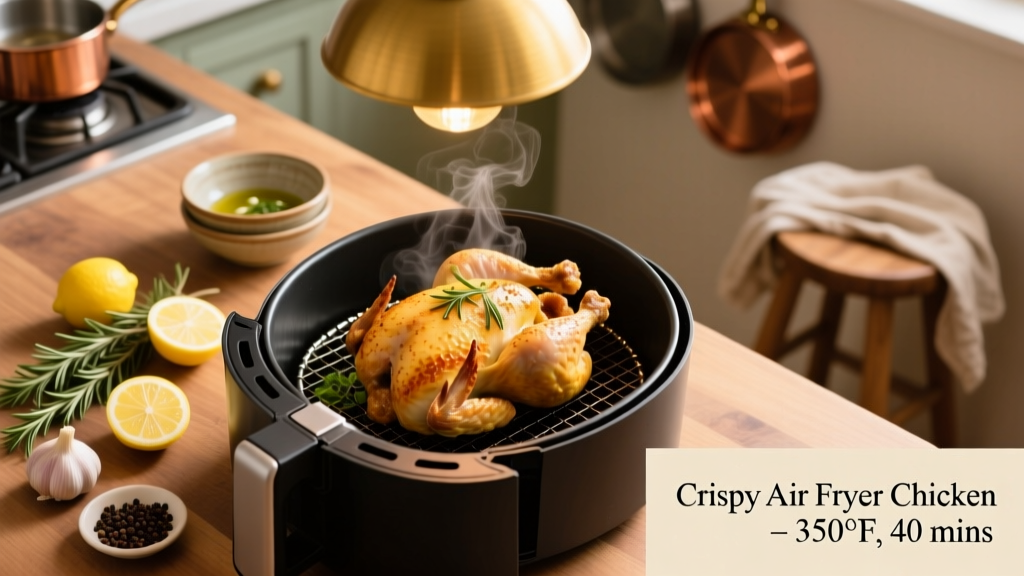 How to Cook Chicken Whole Fry in an Air Fryer