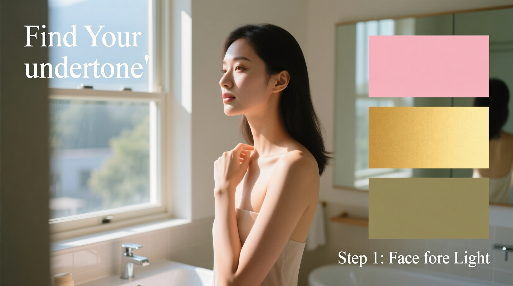 how to find your skin undertone using natural light tricks