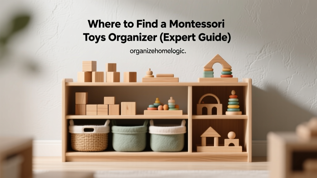 Where to Find a Montessori Toys Organizer (Expert Guide)