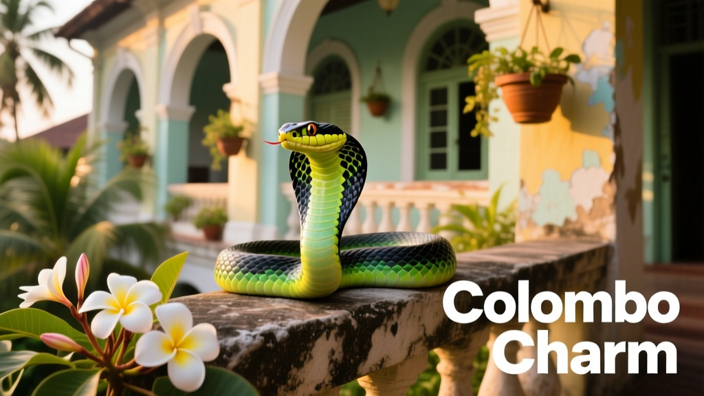 Photo Charming a Cobra in Colombo: A Hospitality Review of Urban Wildlife Encounters at Boutique Hotels and Hostels