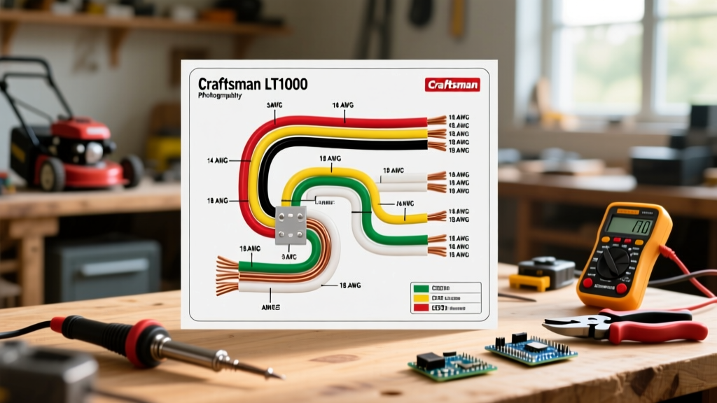 Wiring Diagram for Craftsman LT1000: Wire Gauge & Color Code Guide