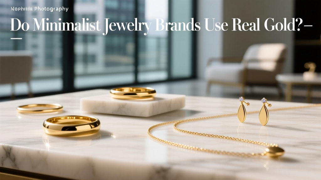 Do Minimalist Jewelry Brands Use Real Gold?