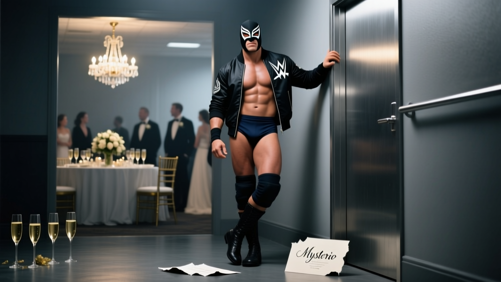 Rey Mysterio at Son's Wedding? Truth Behind Viral Photos