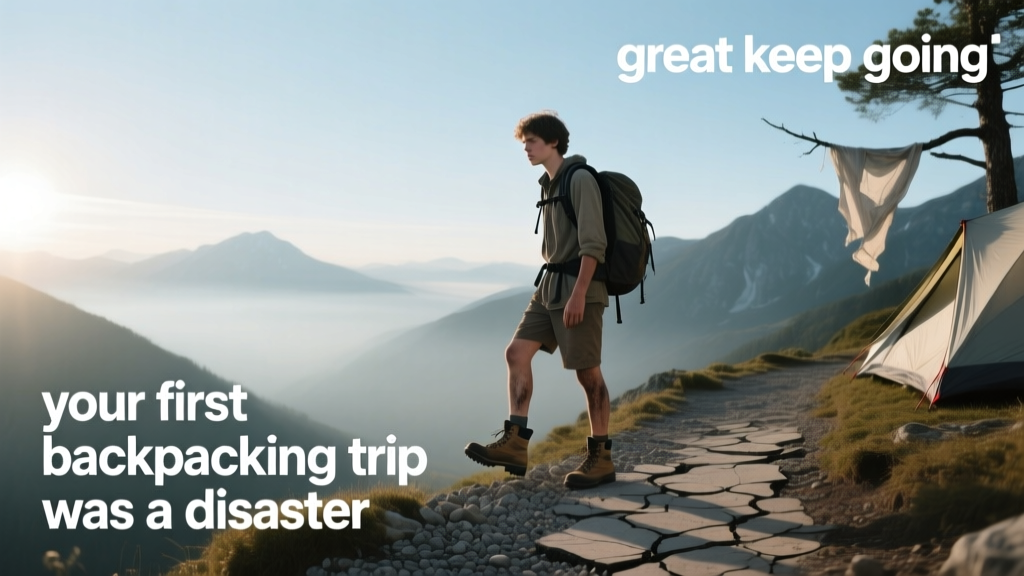 Your First Backpacking Trip Was a Disaster? Great — Here’s Exactly Why That’s the Best Thing That Could Happen