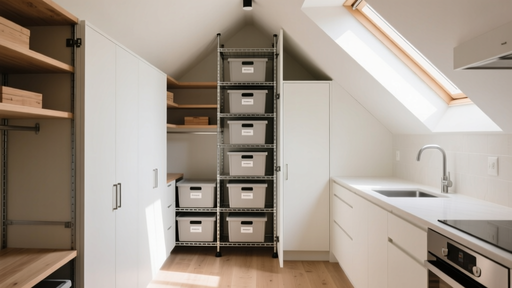 Attic Access Hatch Storage: Vertical Racking Systems That...