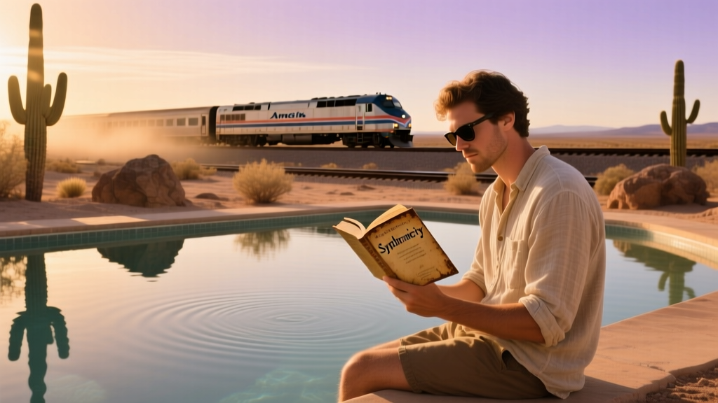 During an Arizona Trip, Synchronicity Strikes a Reader by the Pool