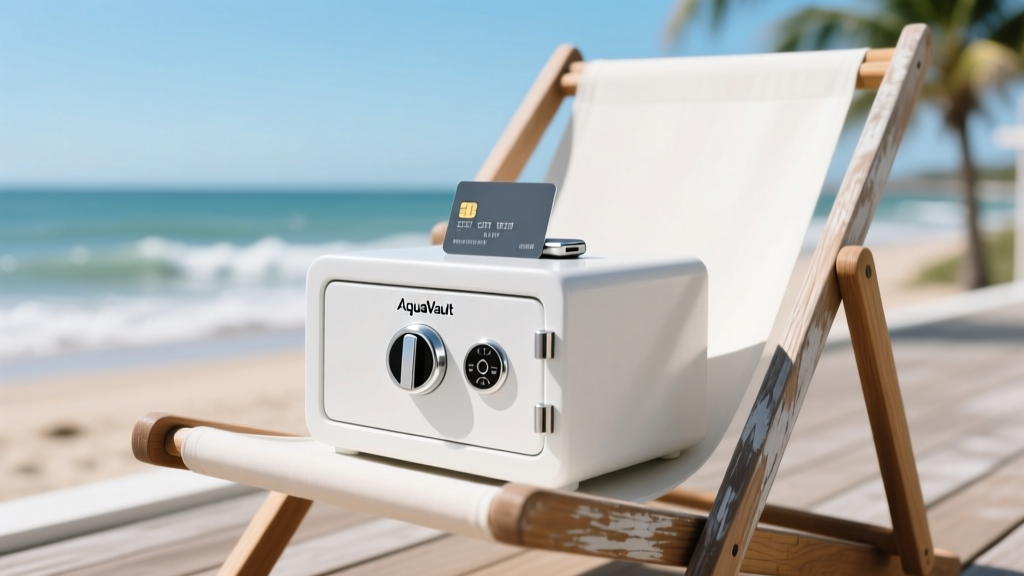 ChargeCard & AquaVault: Securing Ultra-Thin Portable Chargers at the Beach