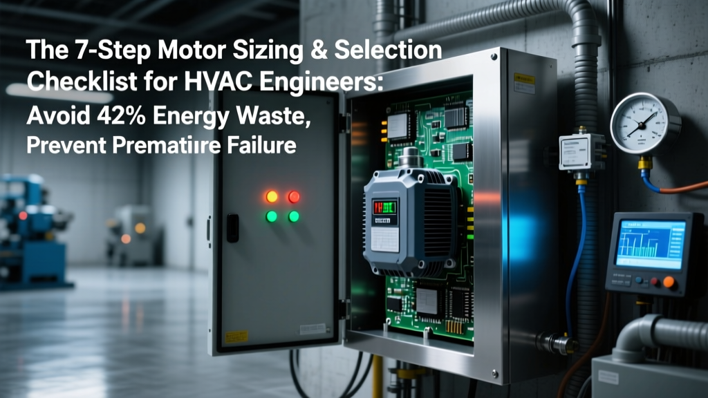 HVAC Motor Sizing Checklist: Hit IE4, Cut Waste, Avoid