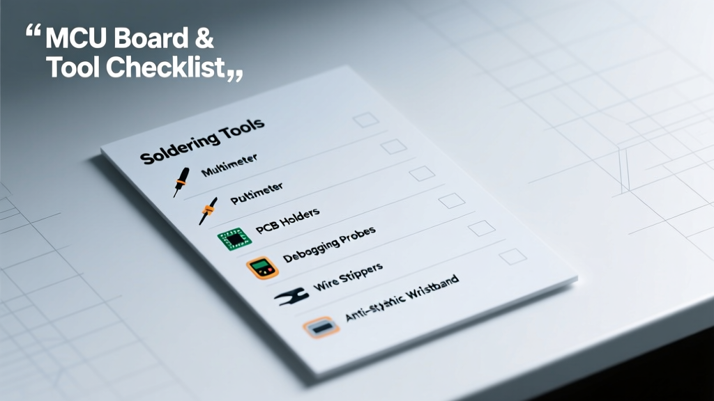 MCU Boards Tools Checklist: Essential Hardware, Software, and Calibration Gear for Professional Embedded Development