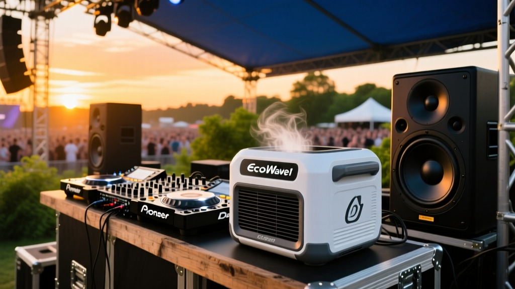 Outdoor Wireless Sound Guide: Powering Your Audio Rig with EcoFlow Wave 1