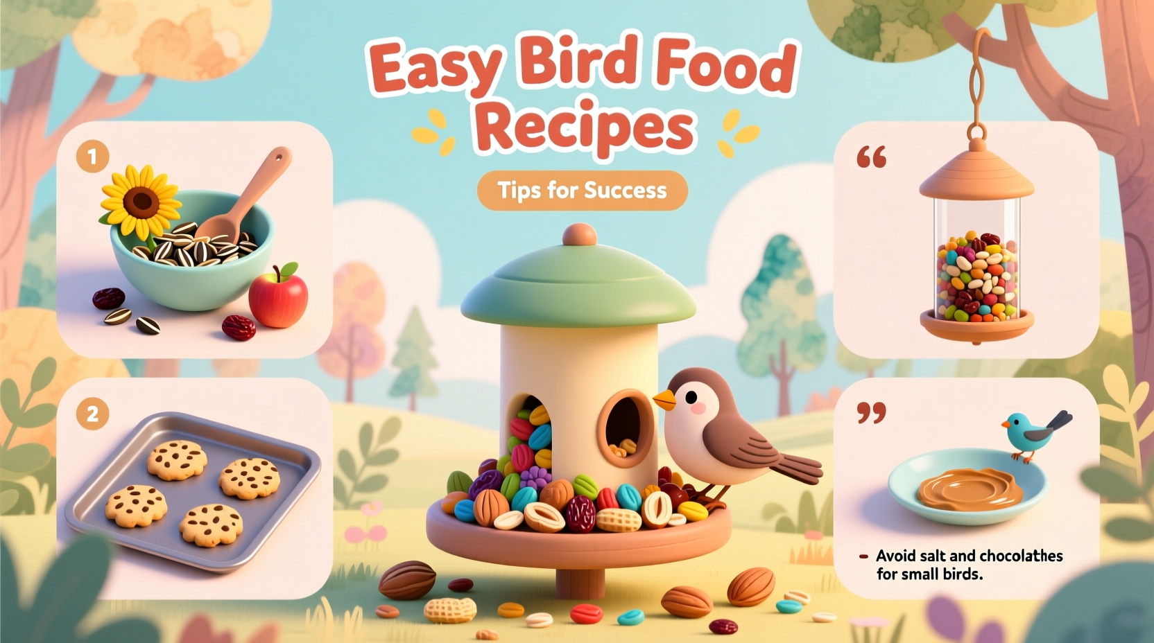 how to make bird food