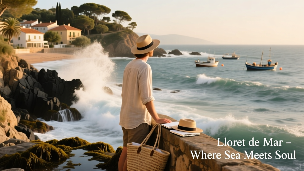 The Crashing Coast of Lloret de Mar: Where Mediterranean Waves Meet Ancient Geology