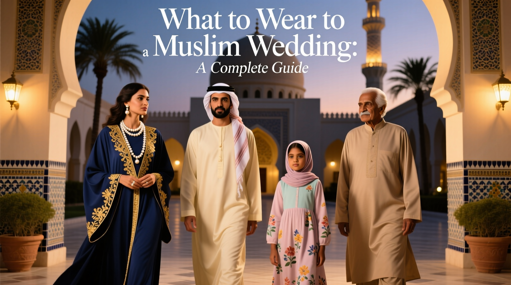 what to wear to a muslim wedding