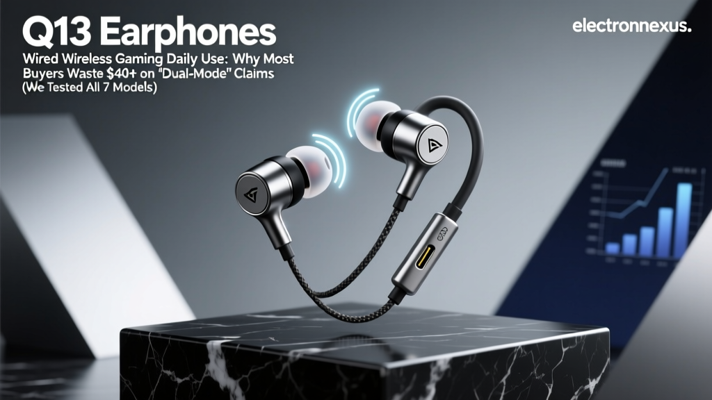 Q13 Earphones Wired Wireless Gaming Daily Use: Why Most Buyers Waste $40+ on 'Dual-Mode' Claims (We Tested All 7 Models)