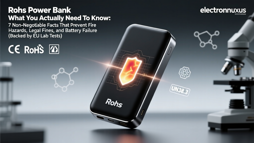 Rohs Power Bank What You Actually Need To Know: 7 Non-Negotiable Facts That Prevent Fire Hazards, Legal Fines, and Battery Failure (Backed by EU Lab Tests)