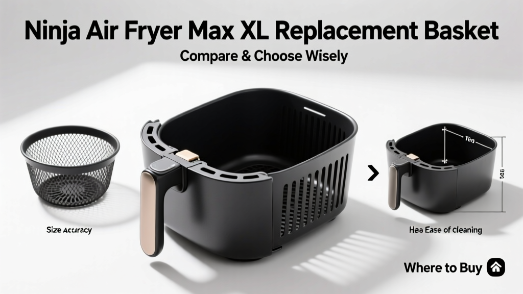Ninja Max XL Air Fryer Replacement Basket Guide
