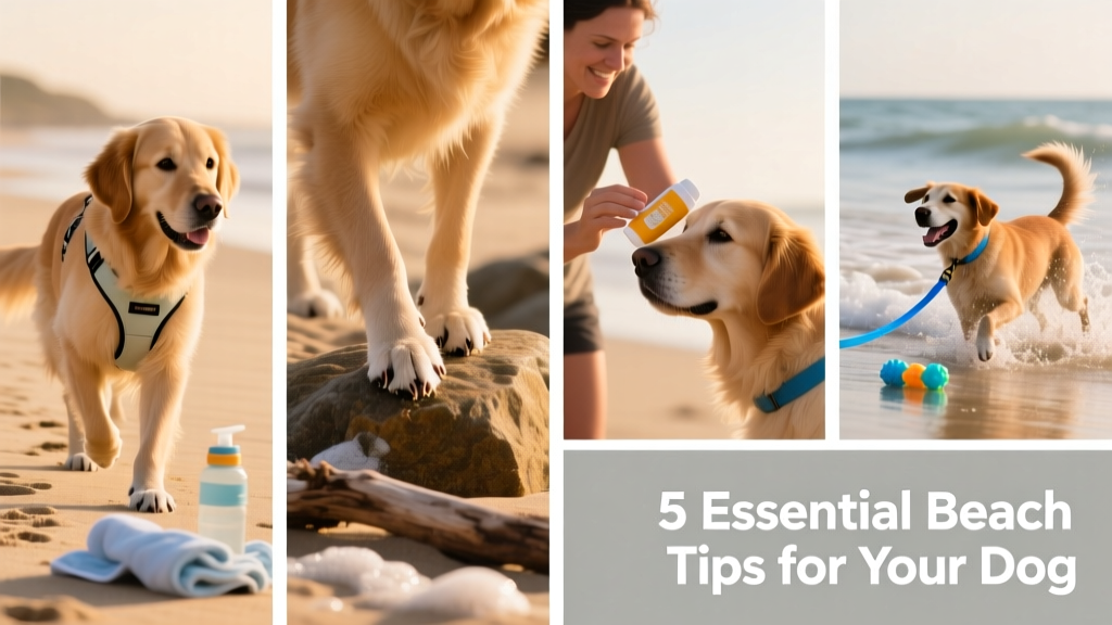 Tips for taking your dog to the beach