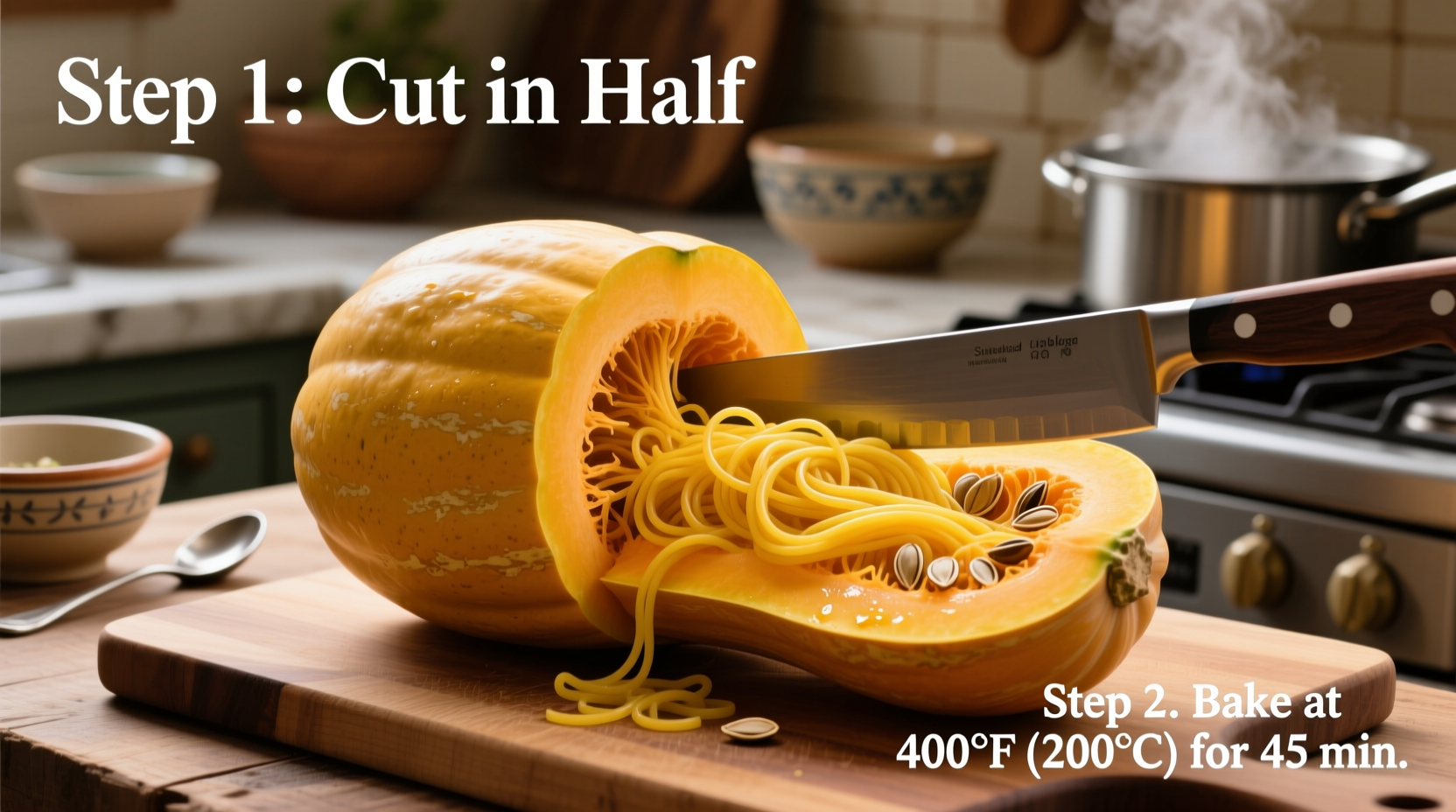 how yo cook spaghetti squash