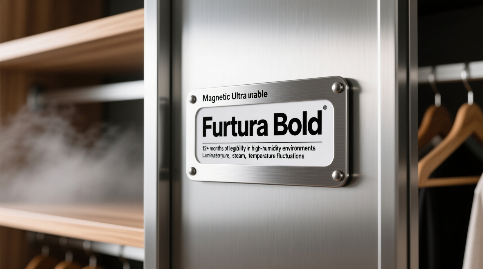 magnetic closet labels legibility tested