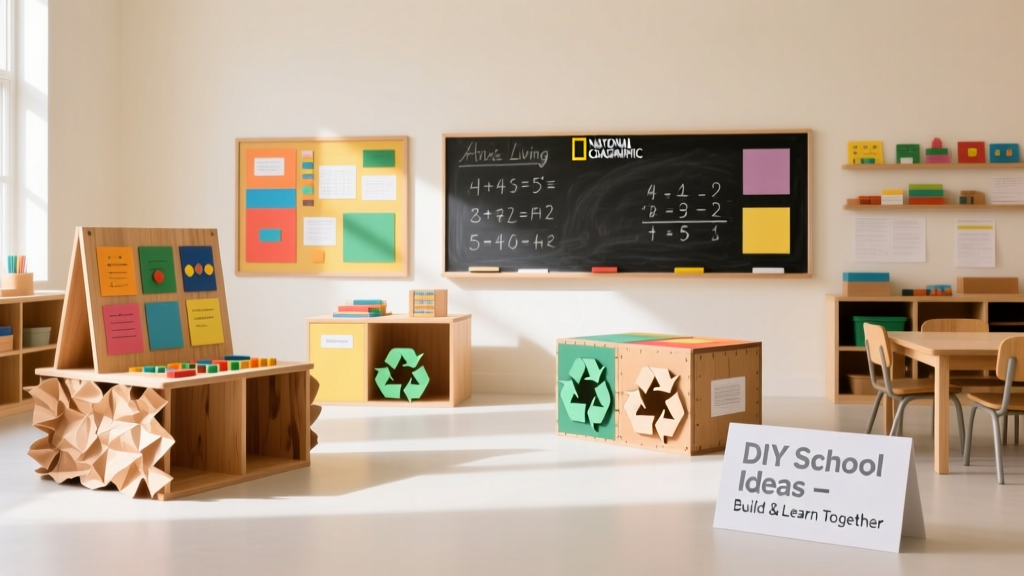 12 DIY School Ideas for Teachers and Homeschoolers