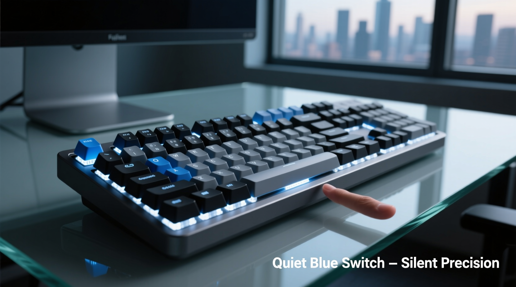 mechanical keyboard switches for quiet typing which color is best