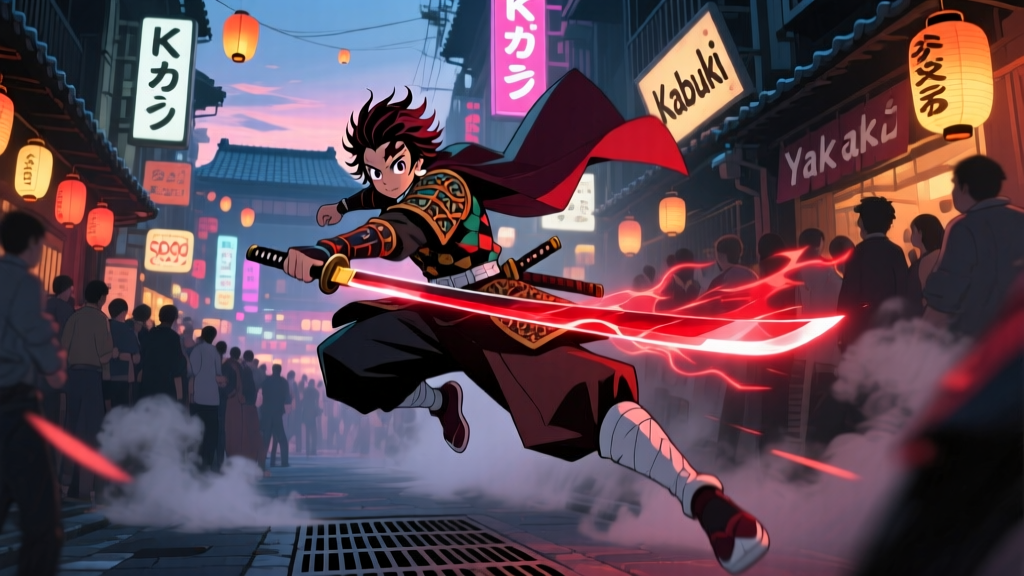 Demon Slayer Entertainment District Arc 50 FPS