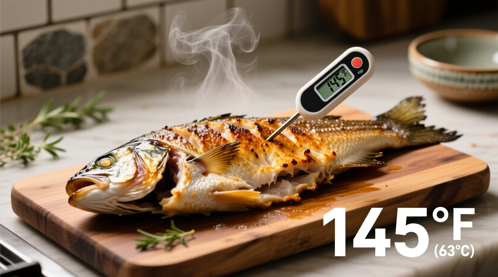 cook fish to what temperature