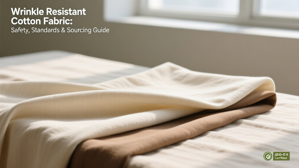 Wrinkle Resistant Cotton Fabric: Safety, Standards & Sourcing Guide