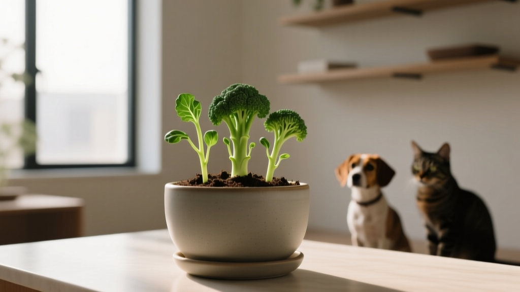 Broccoli Indoors for Pet Owners: Safe Start Guide