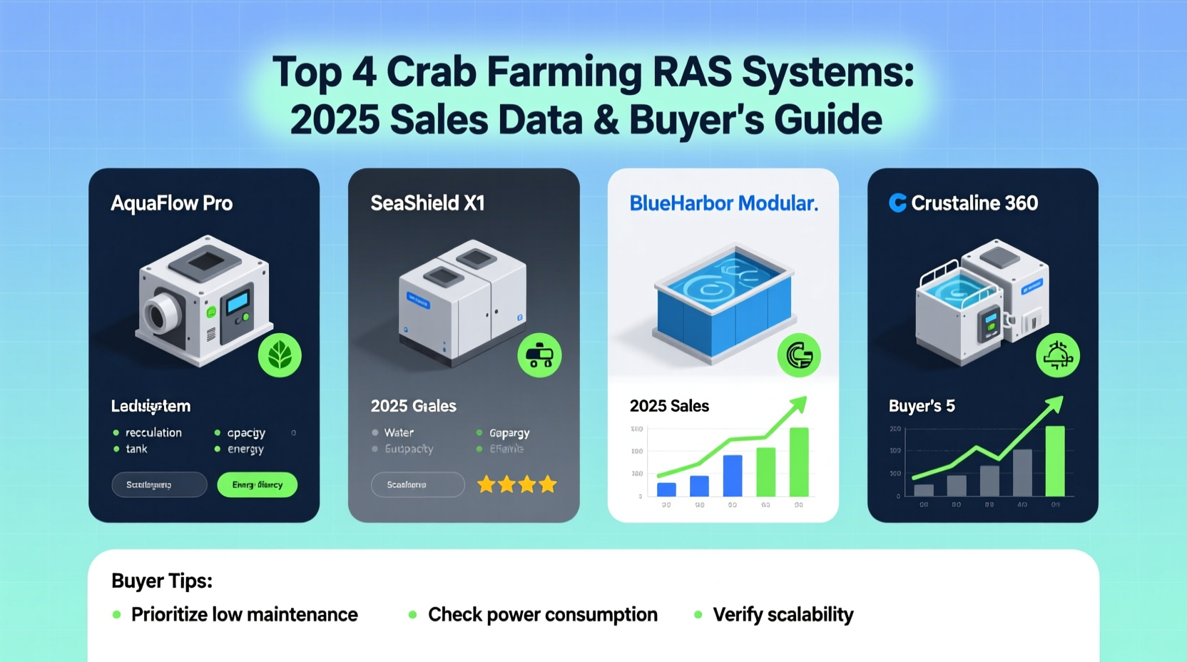 crab farming ras system top sellers